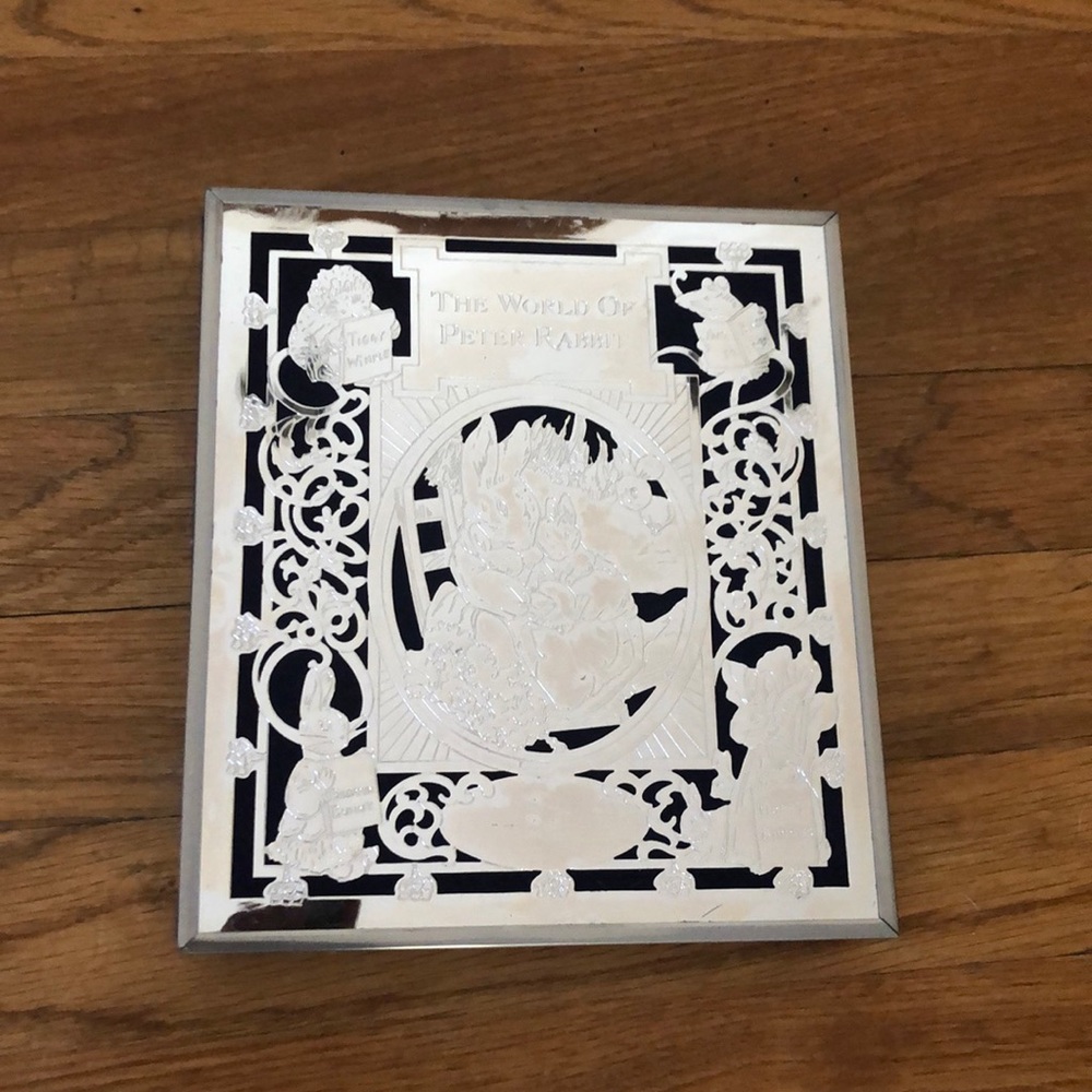 World of Peter Rabbit silver plated photo album